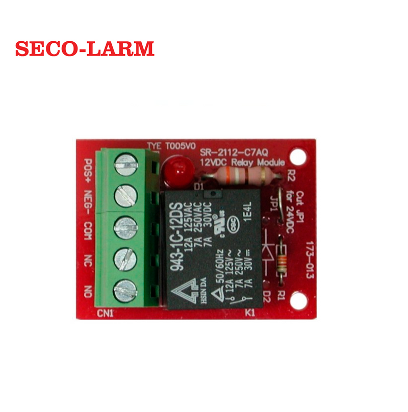 Modulo Rele 12/24VDC Trigger voltage  SR-2112-C7AQ Marca: SECO-LARM