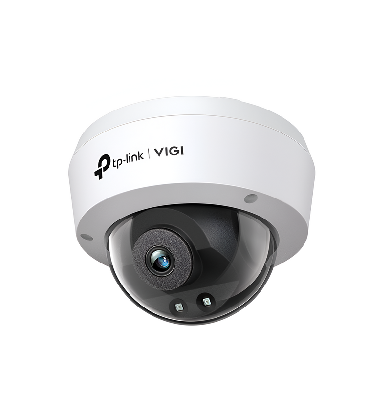 Camara de seguridad domo IP 4MP Full Color IR/LED 30m DWDR IK10 MIC SD IP67 Analiticas Marca: VIGI By TP-Link