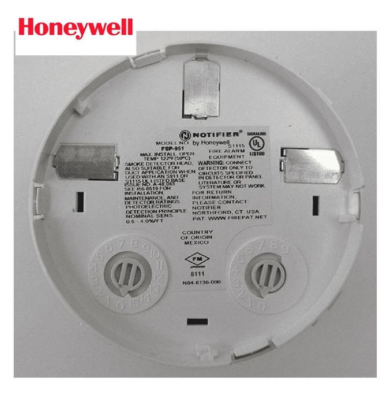 Sensor de humo fotoeléctrico FSP-951 Marca: Honeywell NOTIFIER