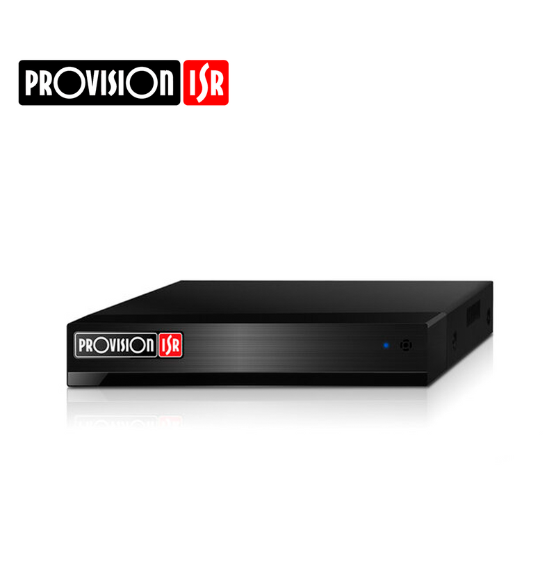 Videograbador análogo de 4 canales H.265  Stand alone 5MP at 25fps MM case with POE Marca: Provision
