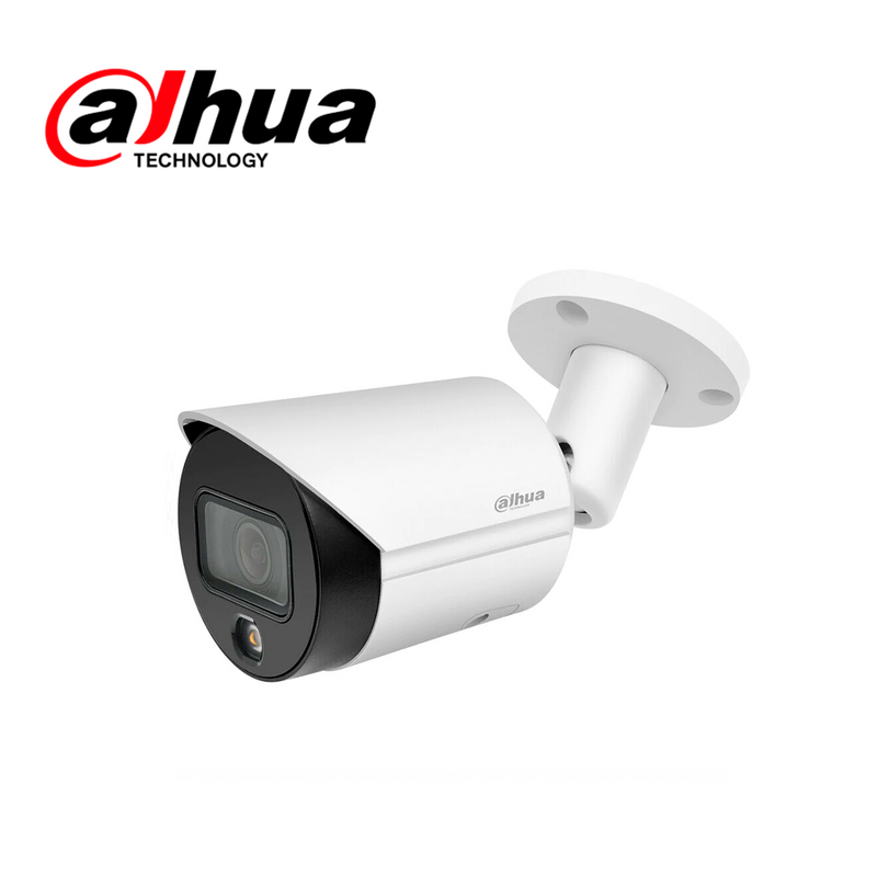 Cámara de seguridad IP bullet Full Color de 4MP con microfono POE Marca: Dahua