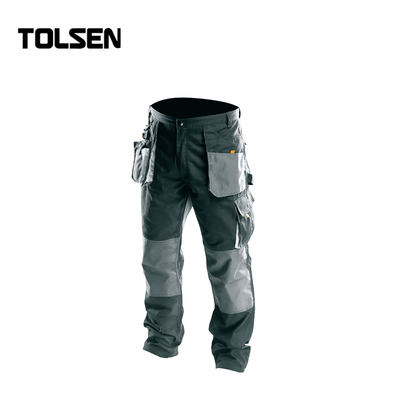 Pantalón para trabajo pesado talla L (34) 45218 Marca: Tolsen