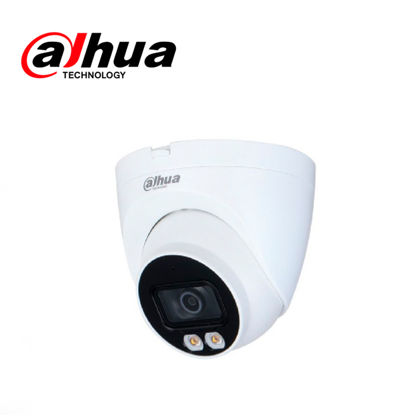 Cámara de seguridad IP Eyeball FULL COLOR de 4MPmicrófono incorporado Marca: Dahua