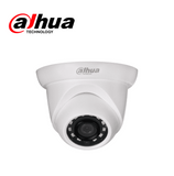Cámara Minidomo IP 4MP, lente fijo de 2.8mm IR 30M PoE. Marca: Dahua