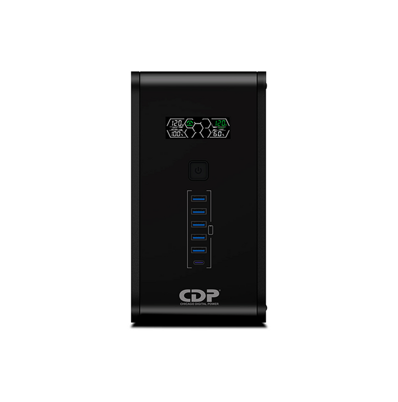 UPS 2000VA/1200W 10A SMART 10 tomas Marca: CDP
