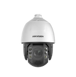 Cámara Domo PTZ IP 2MP  25X Zoom Acusense DarkFighter Autoseguimiento PoE entrada y Salida de Audio y Alarma Marca: Hikvision