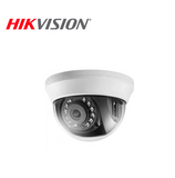 Cámara Análoga tipo Minidomo interno 1080P 2.8mm IR20m Marca: Hikvision
