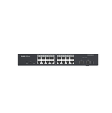 Switch 18 GE puertos 16 PoE+  2 SFP  240w  Vlan Loop prevention Remote Boot 6Kv Marca: Ruijie