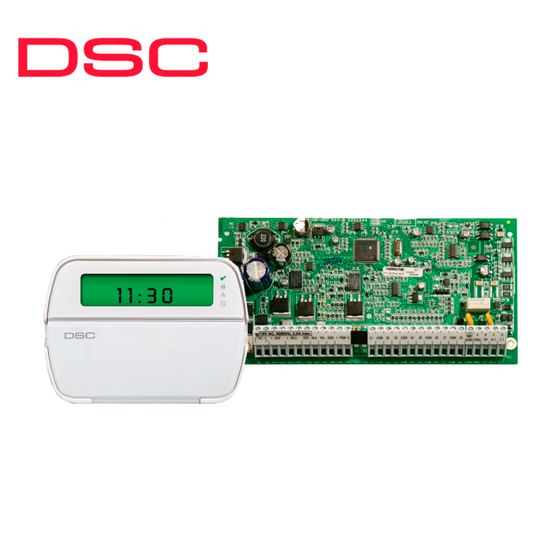 Panel de alarma con teclado Power Series (Kit) PK5501/PC1832CLC14SPA Marca: DSC