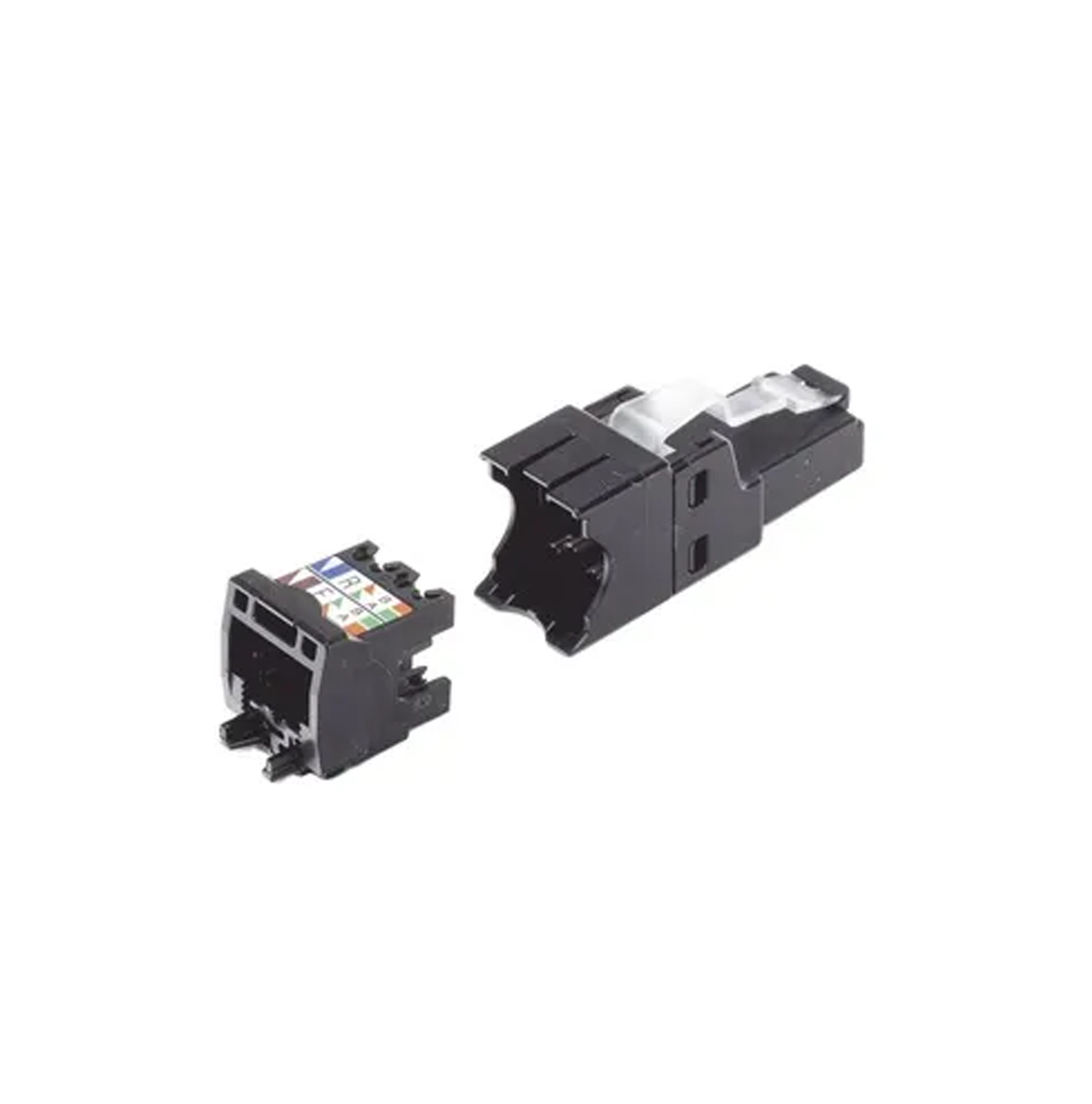 RJ45 PN CAT6A UTP 22-26 AWG color negro Marca: Panduit | Security D
