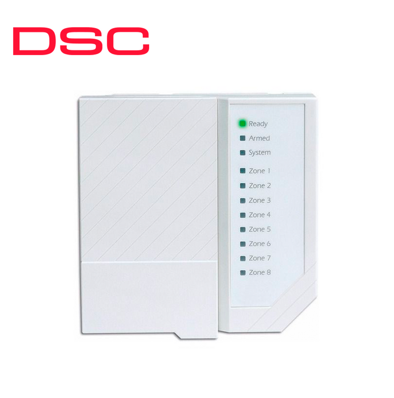 Teclado de alarma DSC, leds, 8 zonas PK1555 Marca: DSC