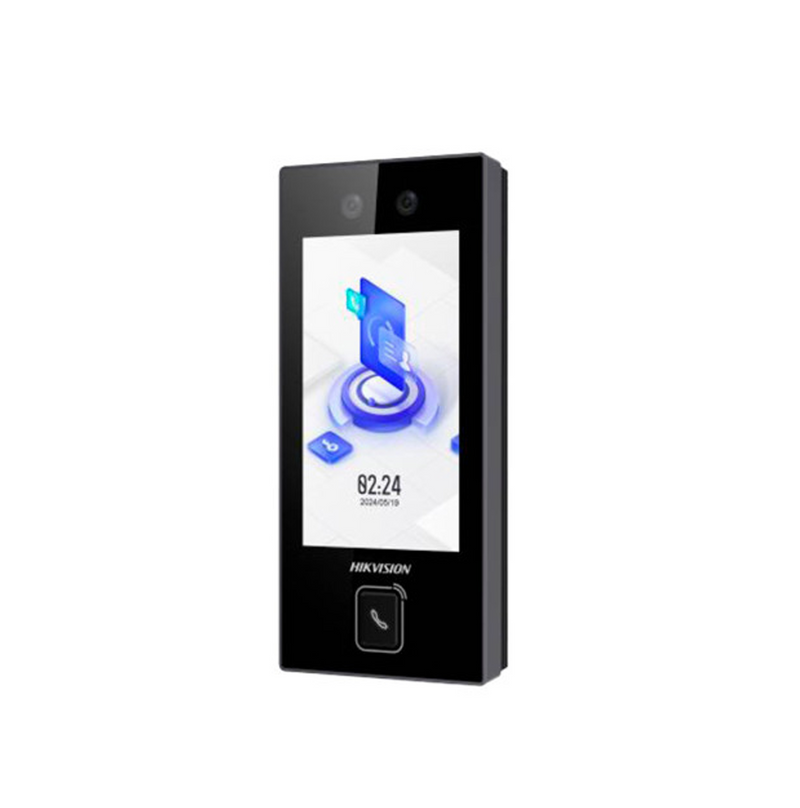 Control de acceso facial Min Moe con botón de llamada físico Marca: Hikvision