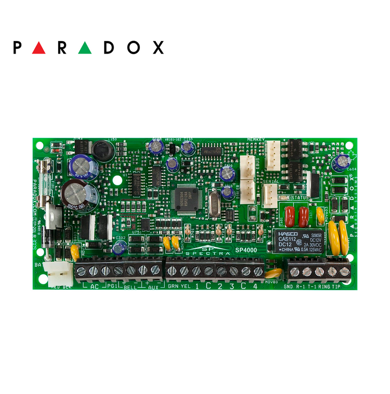 Panel de control de 4 a 32 zonas SP4000 Marca: Paradox