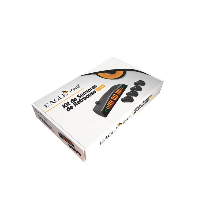 Kit de retroceso sensores con display  B600-NEGR18 Marca: EAGLE EYE