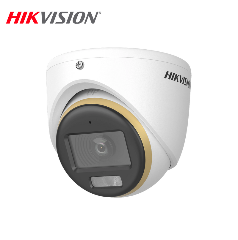 Camara Domo Analógica 2 MP ColorVu 2.8 mm – IP67 DS-2CE70DF3T-LMFS Marca: Hikvision