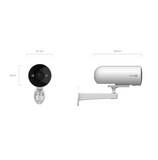 Cámara Wi-Fi inteligente H5 PoE 2K Marca: Ezviz