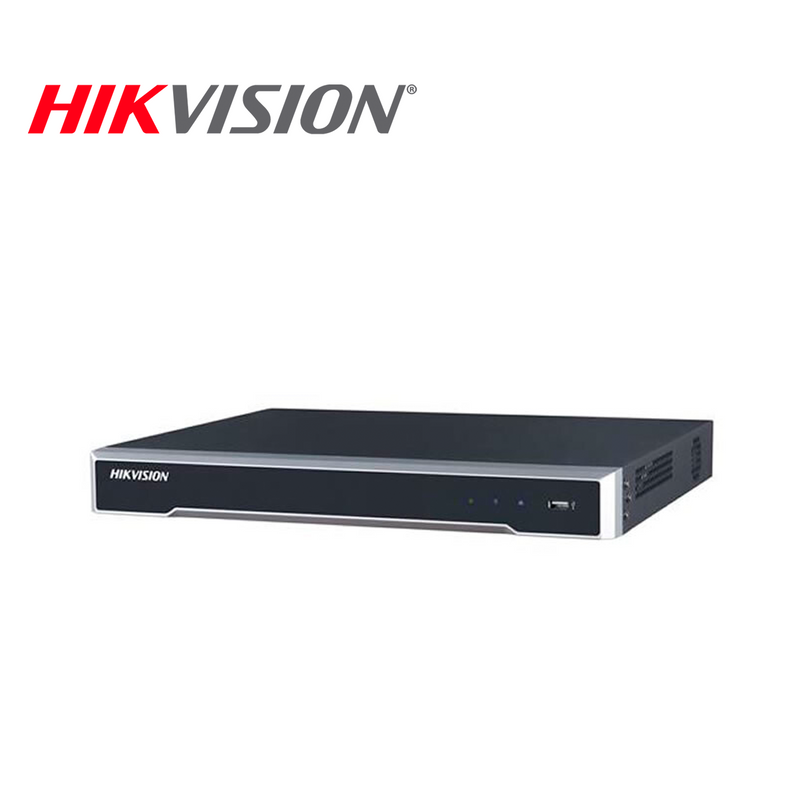 Videograbador de 16 canales 2 interfases SATA y 16 PoE Marca: Hikvision