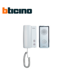 Intercomunicador básico con auricular, volumen ajustable, IP54 315111 Marca: BTICINO