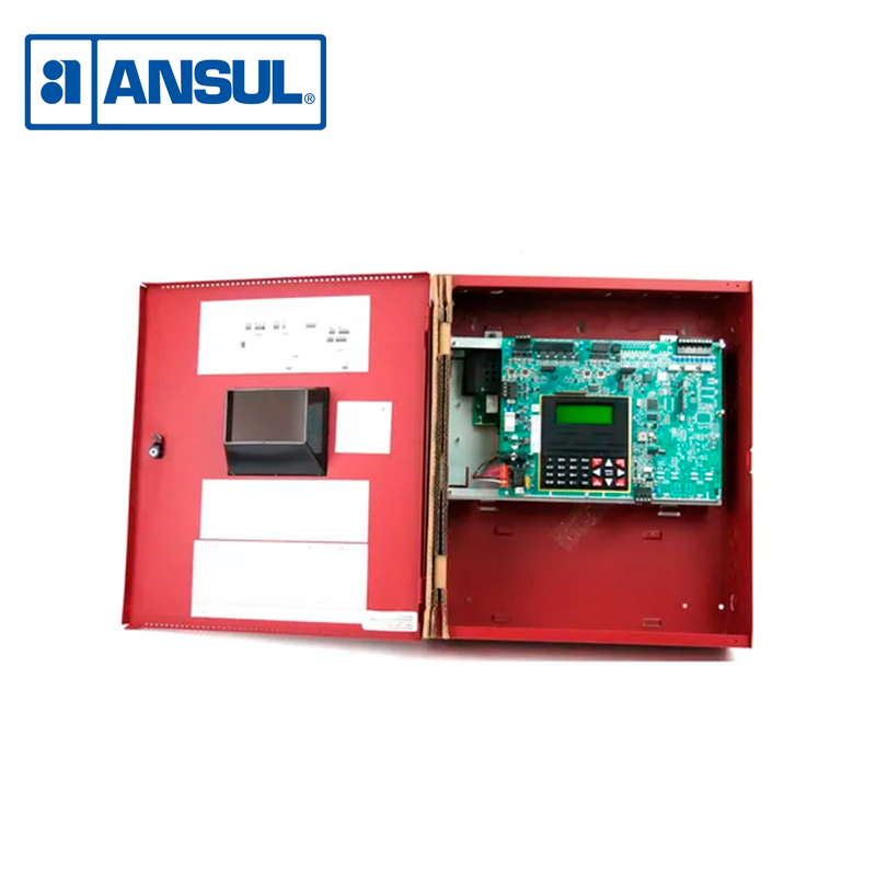 Placa de repuesto para panel de control de alarma contra incendios con gabinete AP-542R Marca: Ansul