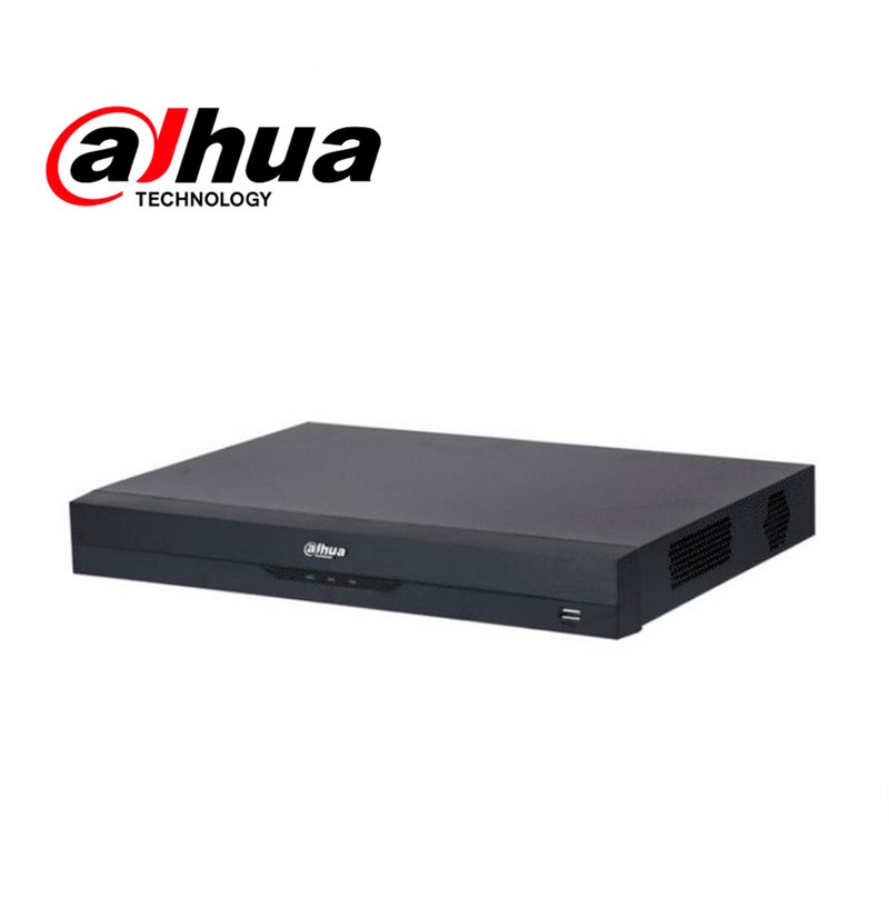 Videograbador de 8 canales análogo 2 HDD 16TB/4K ONVIF  Audio por canales WizSense Marca: Dahua