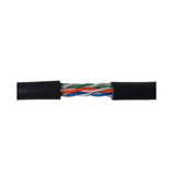 Cable UTP Cat6 para exteriores color negro LLDPE UV de 305mts (outdoor utp Cat6) Marca: Iflux