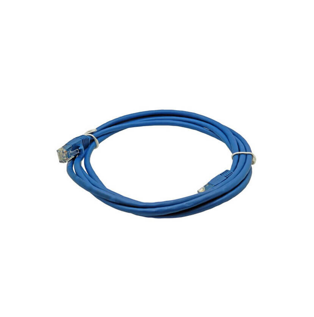 Cable de red patch cord UTP, US, CAT5e, 7 pies (213cm) azul Marca: Cablix