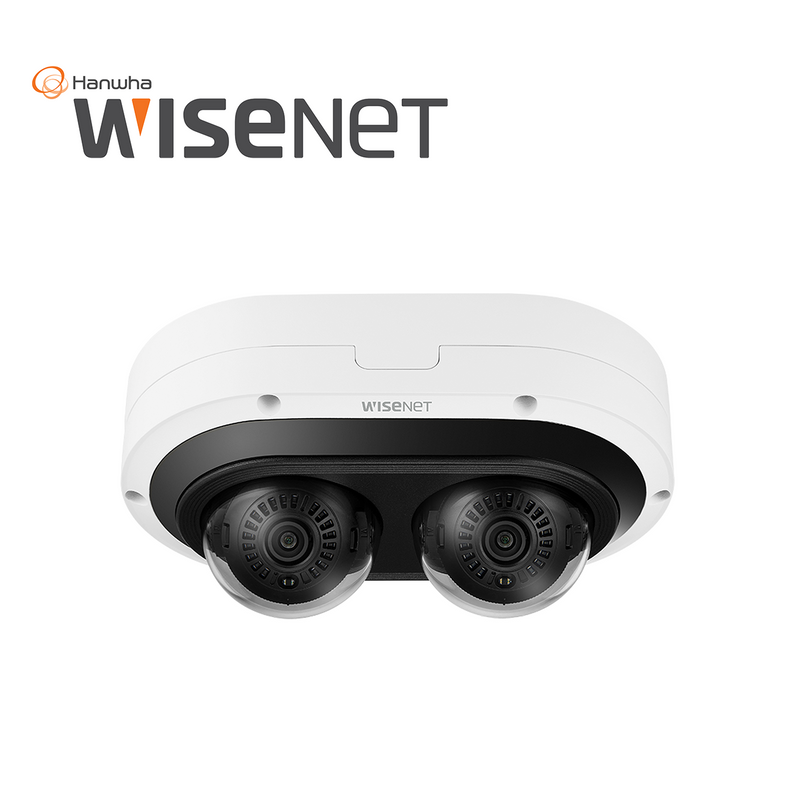 Camara IP Multi-sensor Multi-direccional / 2 Canales de 6MP PNM-12082RVD Marca: Hanwha
