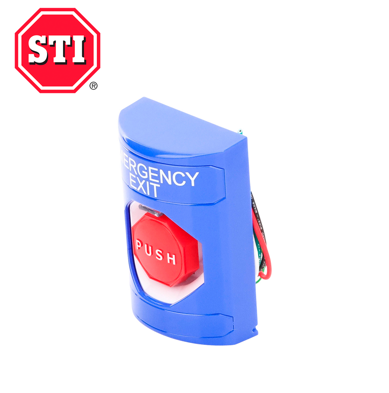 Boton De Salida De Emergencia Con Bocina De Advertencia Integrada (Inglés) SS2448EX-EN Marca: STI