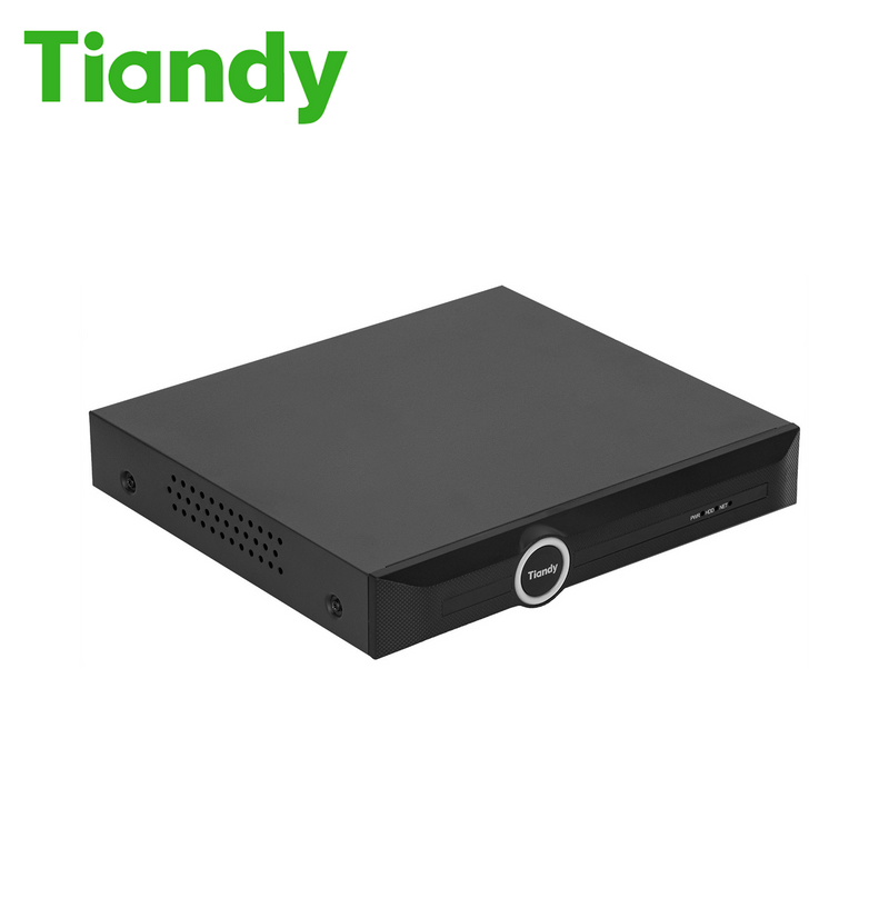 NVR IP 10 canales PoE hasta 8MP 1 HDD TC-R3110 I/B/P8/A/M Marca: Tiandy