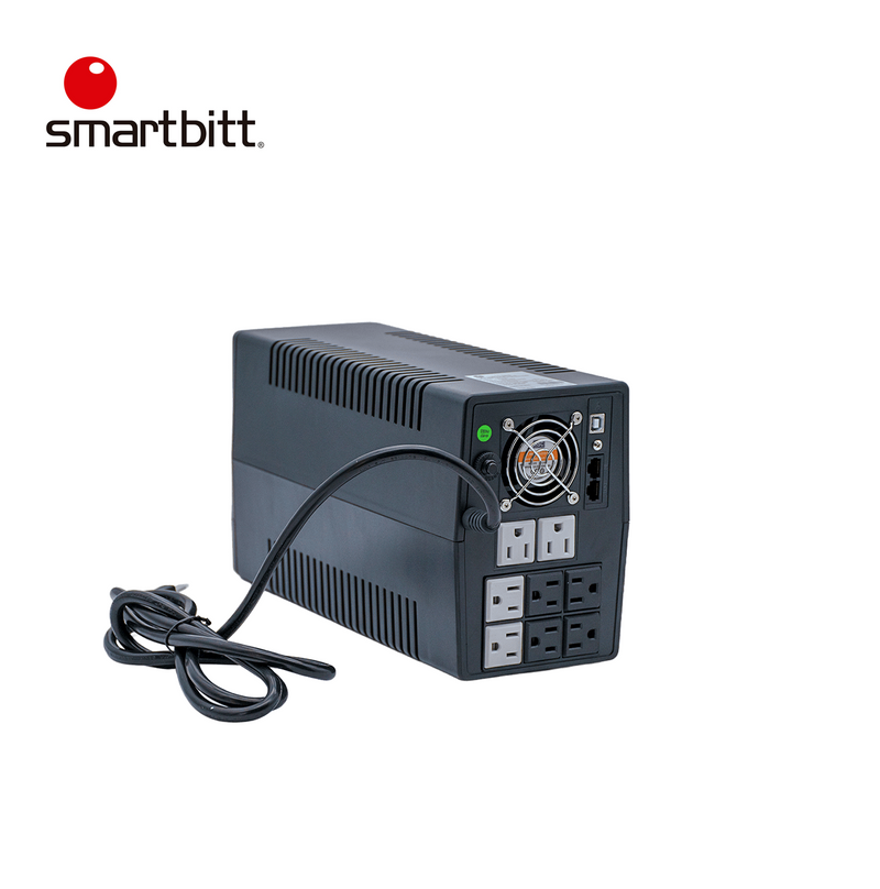 UPS de 1800VA/900W 8 contactos 110V SBNB1800 Marca: SMARTBITT