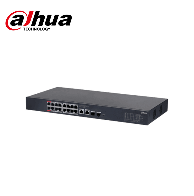 Switch cloud POE de 16 puertos 2 uplink CS422016GT190  Marca: Dahua