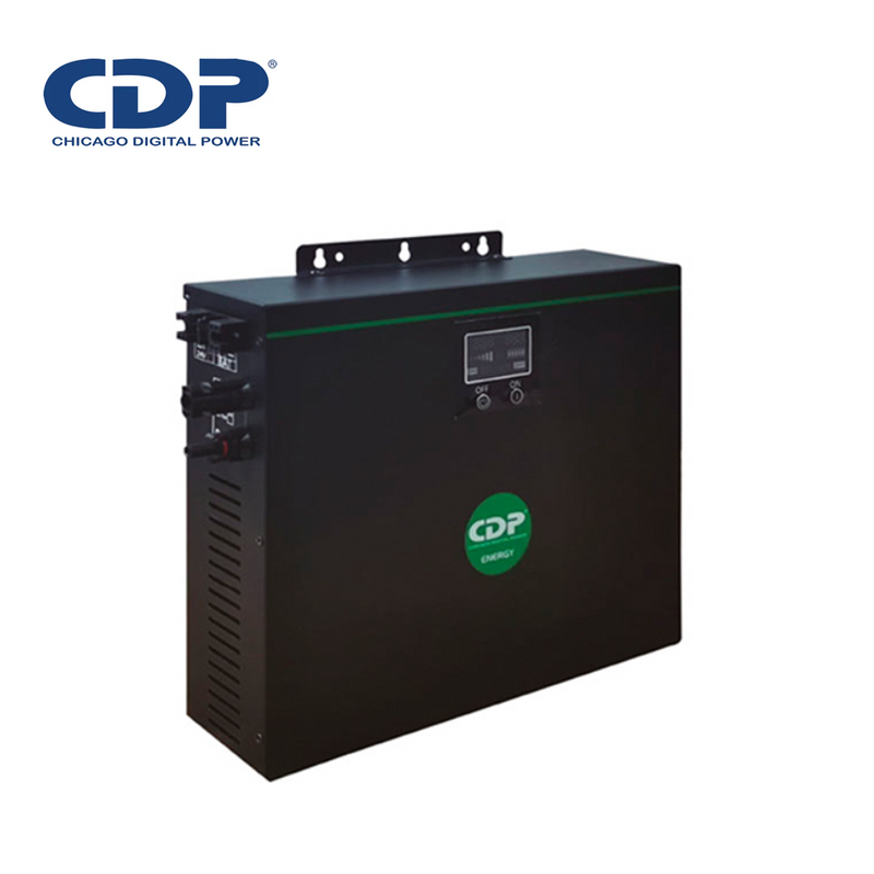 Inversor de 1000VA/700W hibrido 120 VAC 12 VDC 30A XVERTER-1012SOL Marca: CDP