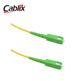 Patch Cord Óptico 09/125 SC/APC-SC/APC Simplex 2.0M/3.0mm Marca: Cablix