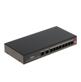 Switch POE (AF/AT) de 8 puertos + 2uplink 10/100 WATCHDOG distancia hasta 250m Marca: Dahua