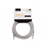 Cable de red CAT6E 16.4F / 5M color gris Marca: Argom