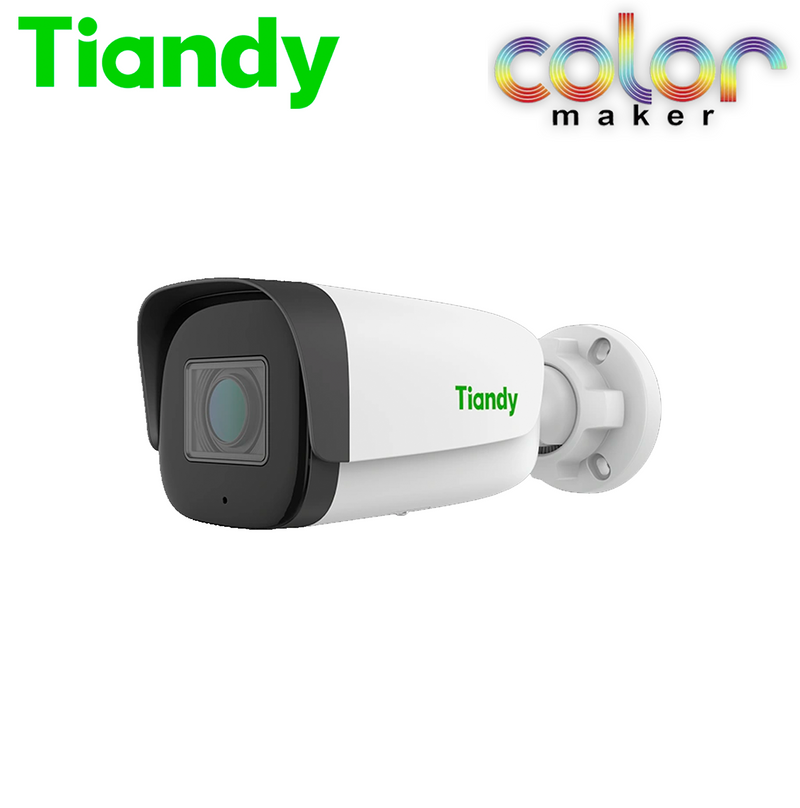 Cámara IP Bullet 2MP lente 2.8mm Color Maker TC-C32QN I5/E/Y/2.8mm Marca: Tiandy