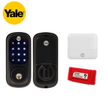 Kit Cerradura digital Yale color Bronce antiguo YRD226-NR/ Hub Connect/ Adaptador Zigbee Marca: Yale