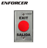 Botón Salida Tipo Hongo Rojo SD-7201RCPE1Q Marca: Enforcer