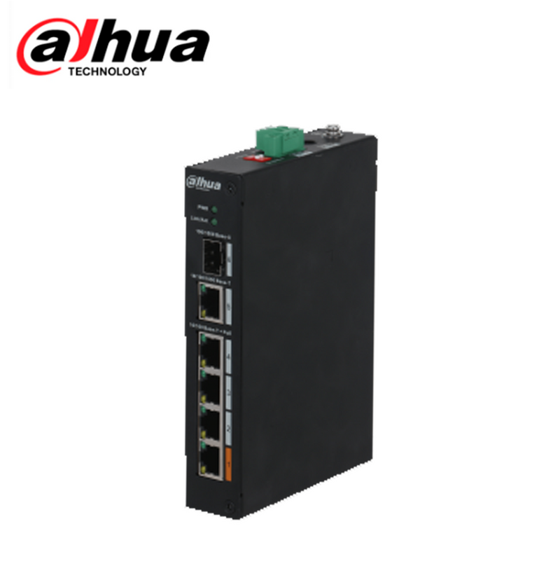 Switch PoE 4 Puertos Industrial PFS3106-4ET-60 Marca: Dahua