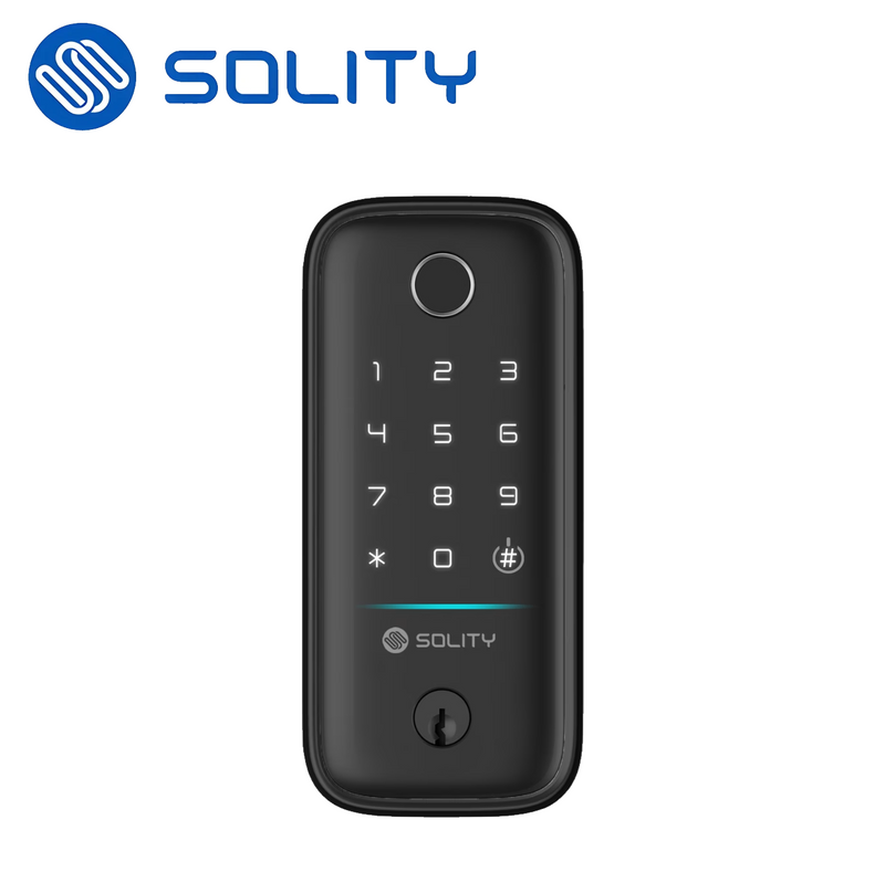 Cerradura Inteligente WiFi Negra GT5BK Marca: Solity