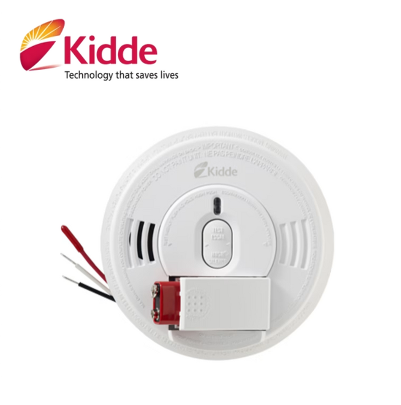 Detector de humo de bateria 110V ID 0169 C/Respaldo 9V Marca: Kidde