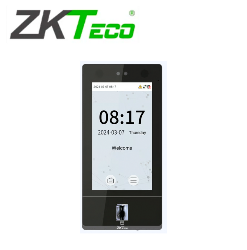 Terminal Biométrica Facial IP WiFi SENSEFACE7A Marca: ZKTeco