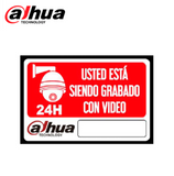 Rótulo Advertencia de Grabado DHI-ROT Marca: Dahua