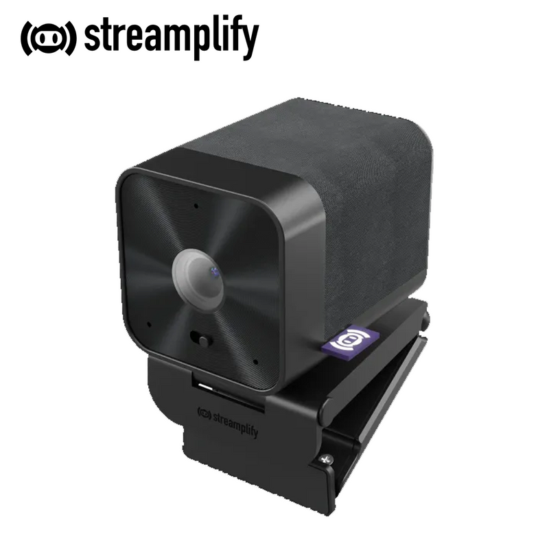 Cámara Web USB-A Negra SPCW-CGQH421.11  Marca: Streamplify