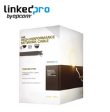 Cable Cat6+ Calibre 23 PRO-CAT-6-GELX Marca: LINKEDPRO BY EPCOM