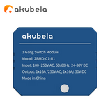 Relé Módulo Interruptor Inteligente ZBMD-C1-R1 Marca: Akubela