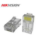 Conector RJ45 CAT6A Sin Blindaje 8 Pines DS-1M6AUA Marca: Hikvision