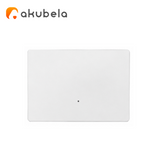 Apagador Esmerilado 1 Canal (Blanco) ZBG4 Marca: Akubela