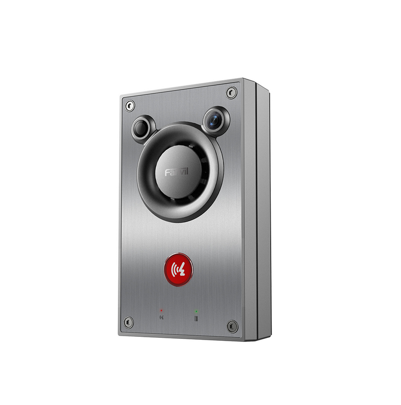 Intercomunicador IP de 2 lineas SIP cámara de 2MP A12V Marca: Fanvil