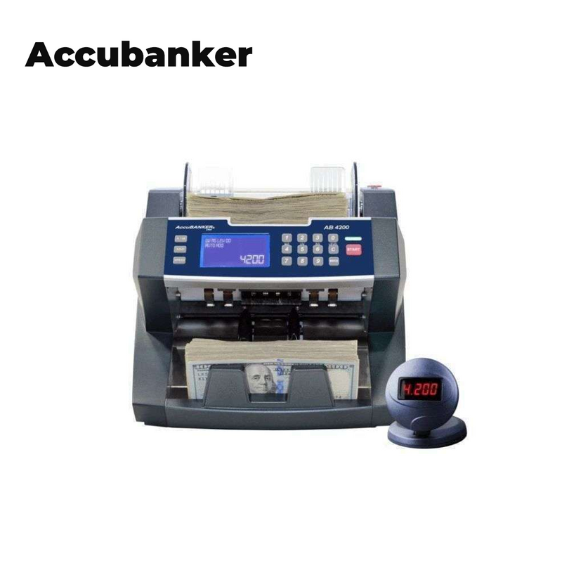 Contador de billetes AB4200 MGUV Marca: ACCUBANKER